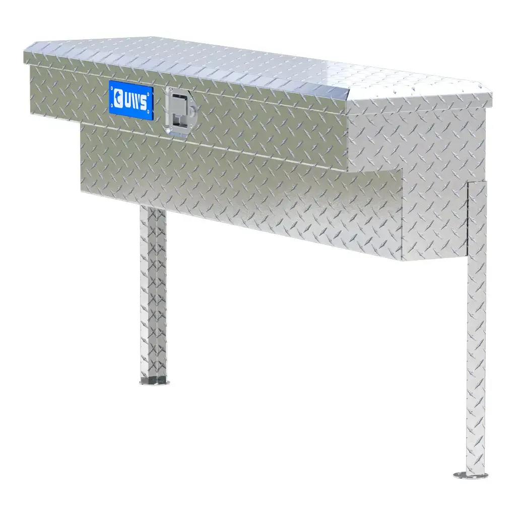 Bright Aluminum 48" Truck Side Tool Box (LTL Shipping Only)