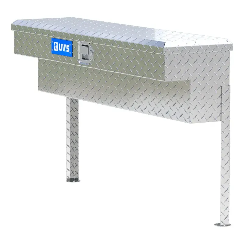 Bright Aluminum 48" Truck Side Tool Box (LTL Shipping Only)