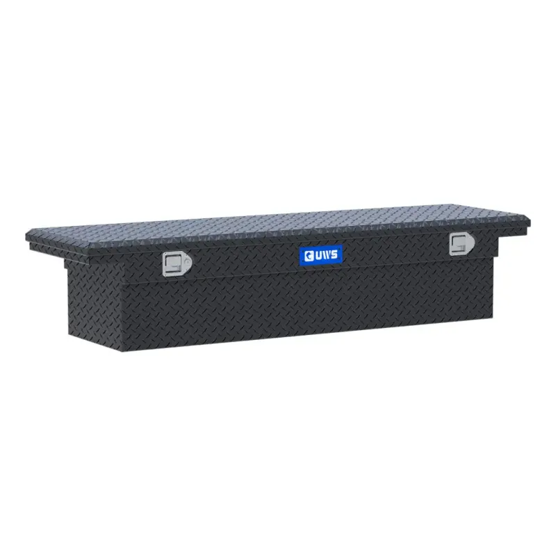 Matte Black Aluminum 69" Truck Tool Box with Low Profile (LTL Shipping Only)