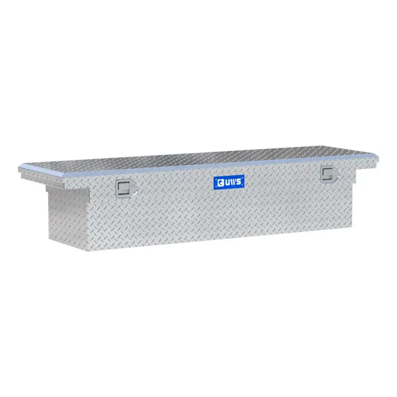 Bright Aluminum 69" Crossover Truck Tool Box, Low Profile (LTL Shipping Only)