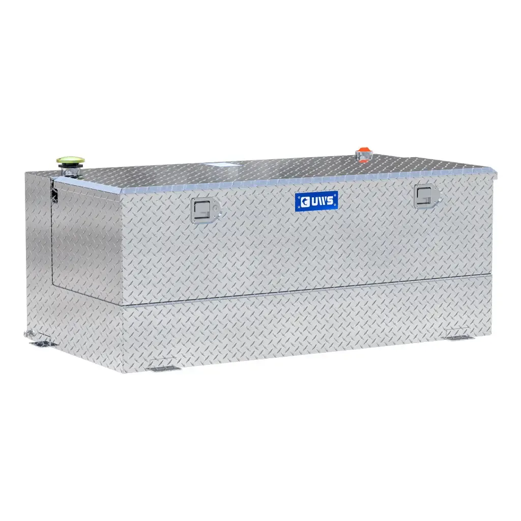 100-Gallon Combo Bright Aluminum Transfer Tank