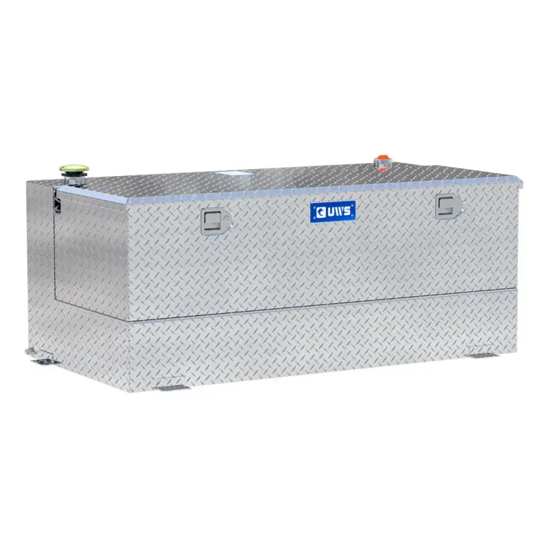 100-Gallon Combo Bright Aluminum Transfer Tank