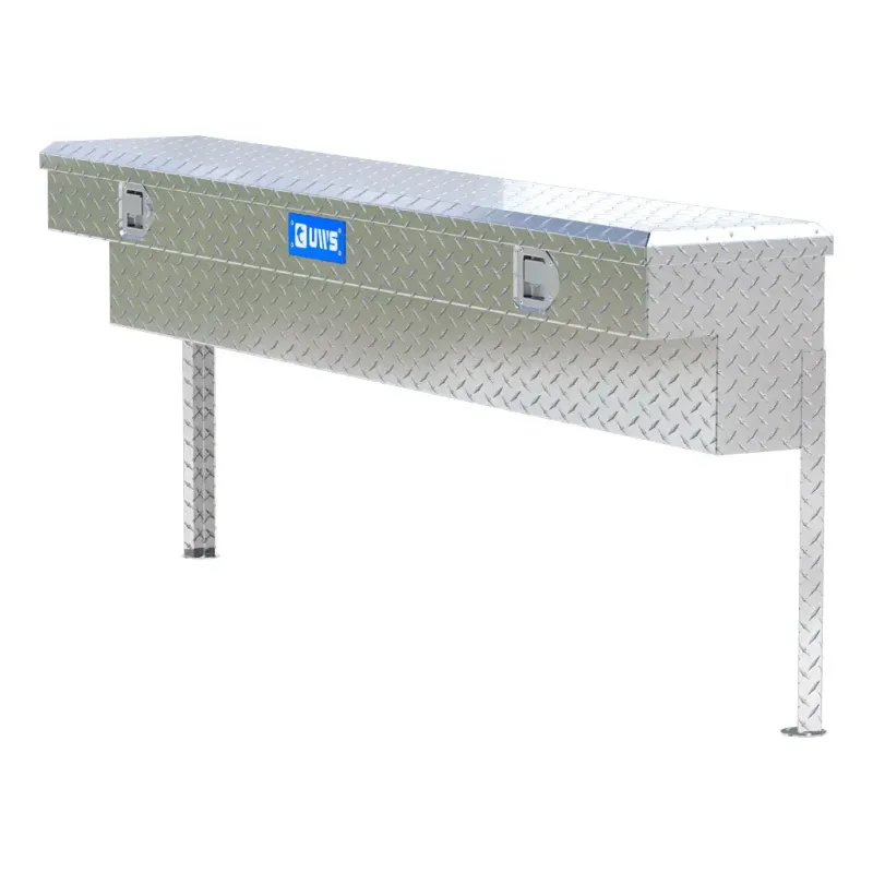 Bright Aluminum 72" Truck Side Tool Box (LTL Shipping Only)