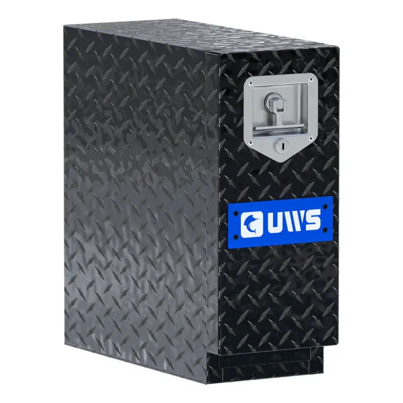 Gloss Black Aluminum 18" Drawer Truck Tool Box (LTL Shipping Only)