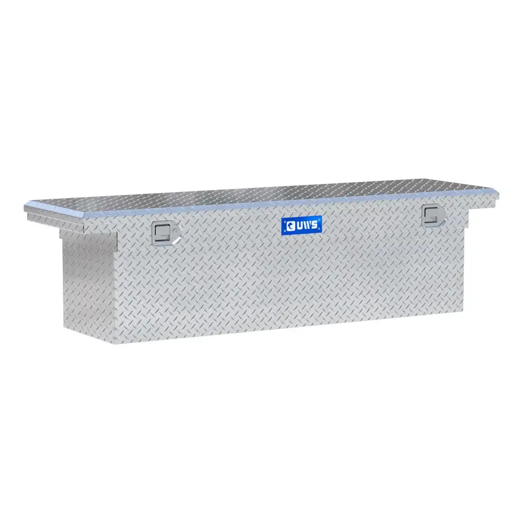 Bright Aluminum 69" Deep Truck Tool Box with Low Profile (LTL Shipping Only)