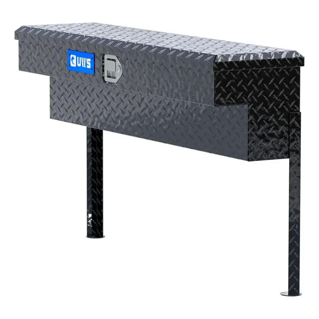 Gloss Black Aluminum 48" Truck Side Tool Box (LTL Shipping Only)