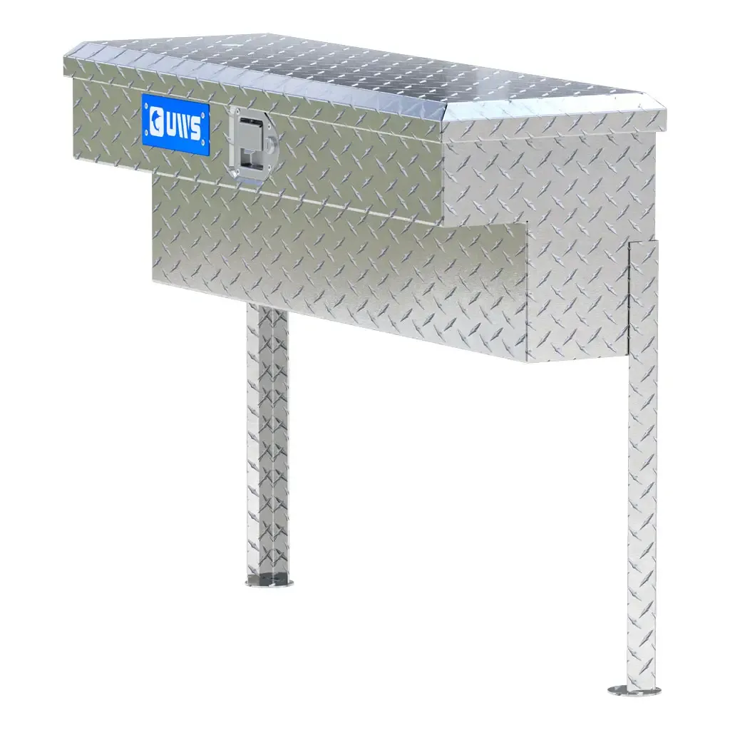 Bright Aluminum 36" Truck Side Tool Box (LTL Shipping Only)