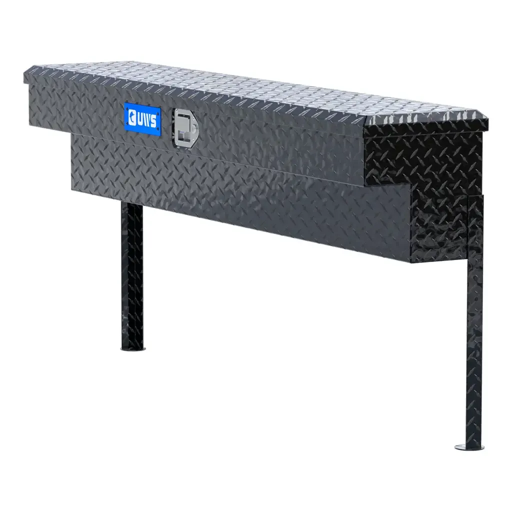 Gloss Black Aluminum 60" Truck Side Tool Box (LTL Shipping Only)
