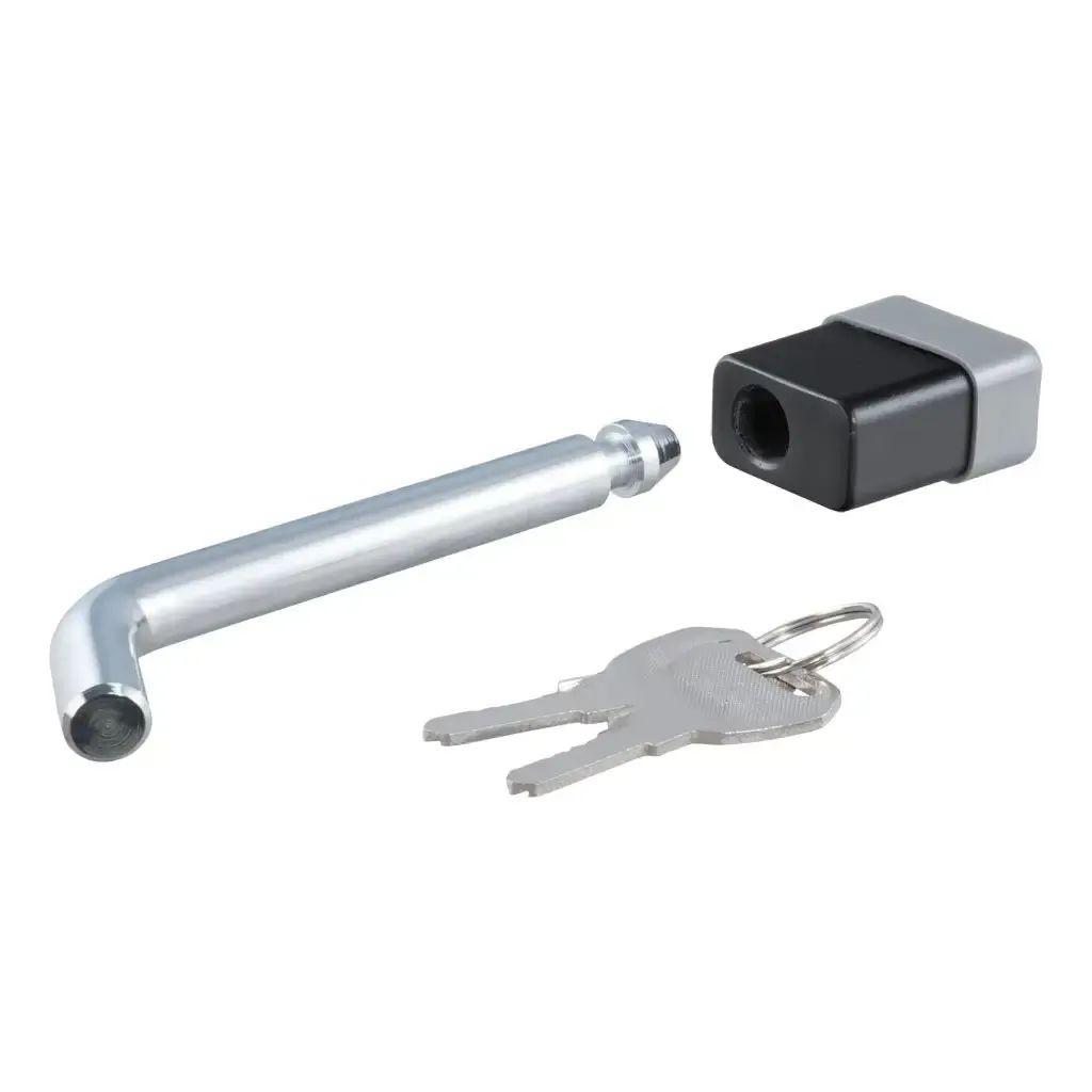 5/8 5/8" Hitch Lock (2", 2-1/2" or 3" Receiver, Deadbolt, Chrome)