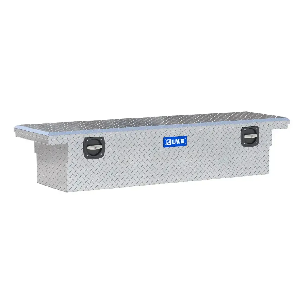 Bright Aluminum 69 Bright Aluminum 69" Secure Lock Truck Tool Box, Low Profile (LTL Shipping Only)