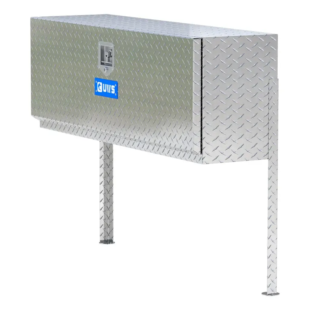 Bright Aluminum 48 Bright Aluminum 48" Single-Door Topside Truck Tool Box (LTL Shipping Only)