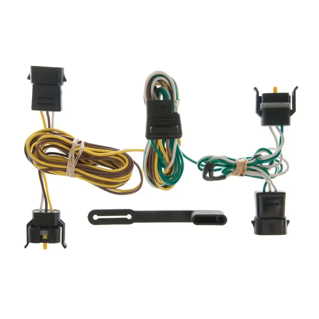 Custom Wiring Harness, 4-Way Flat Output, Select Ford, Lincoln, Mercury Vehicles Custom Wiring Harness, 4-Way Flat Output, Select Ford, Lincoln, Mercury Vehicles