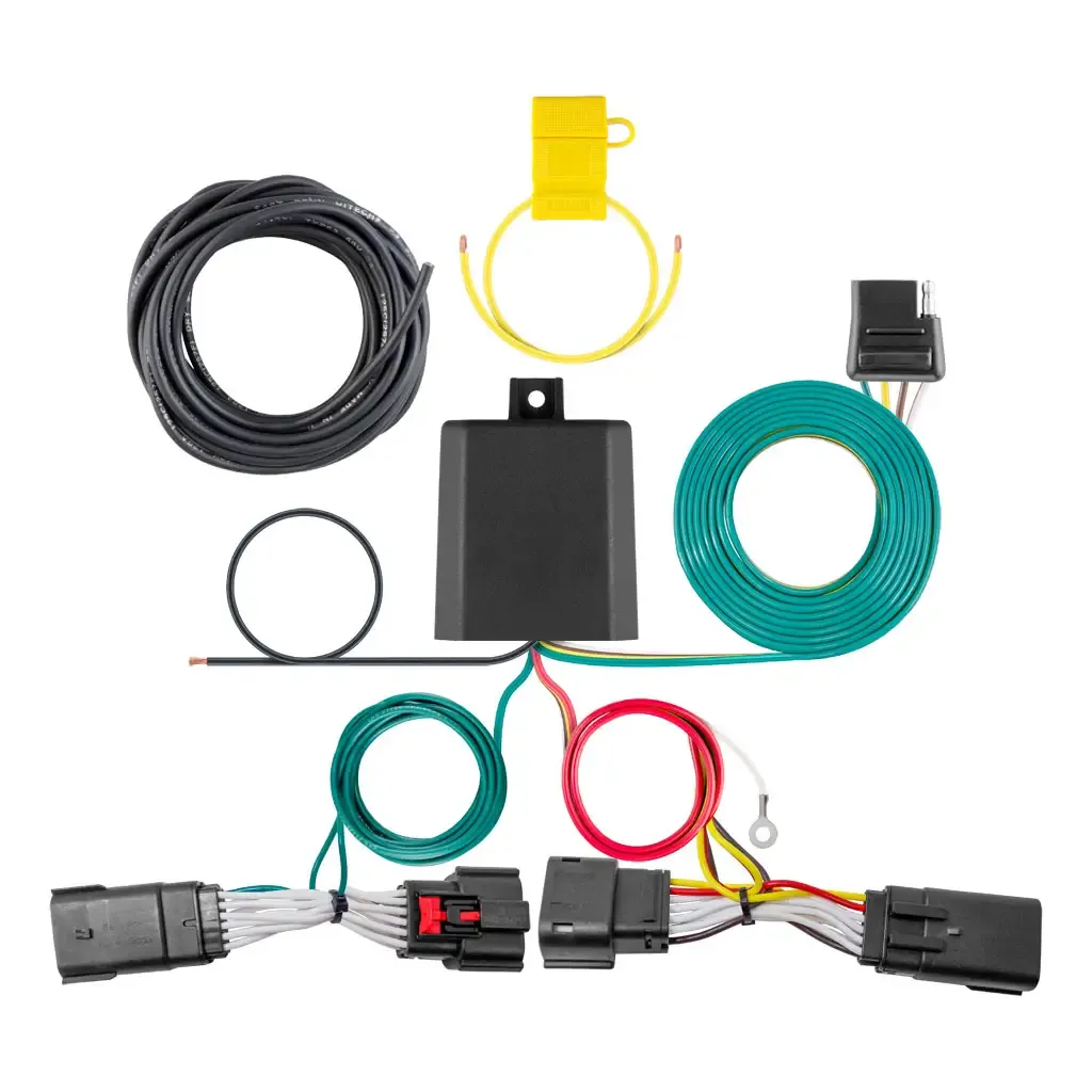 Custom Wiring Harness, 4-Way Flat Output, Select Lincoln Nautilus Custom Wiring Harness, 4-Way Flat Output, Select Lincoln Nautilus