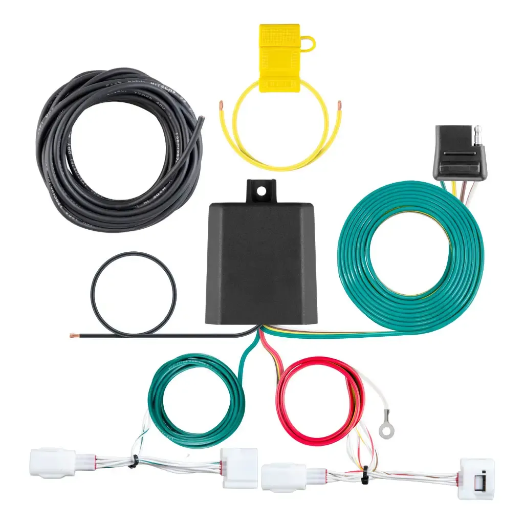 Custom Wiring Harness, 4-Way Flat Output, Select Mazda CX-30 Custom Wiring Harness, 4-Way Flat Output, Select Mazda CX-30