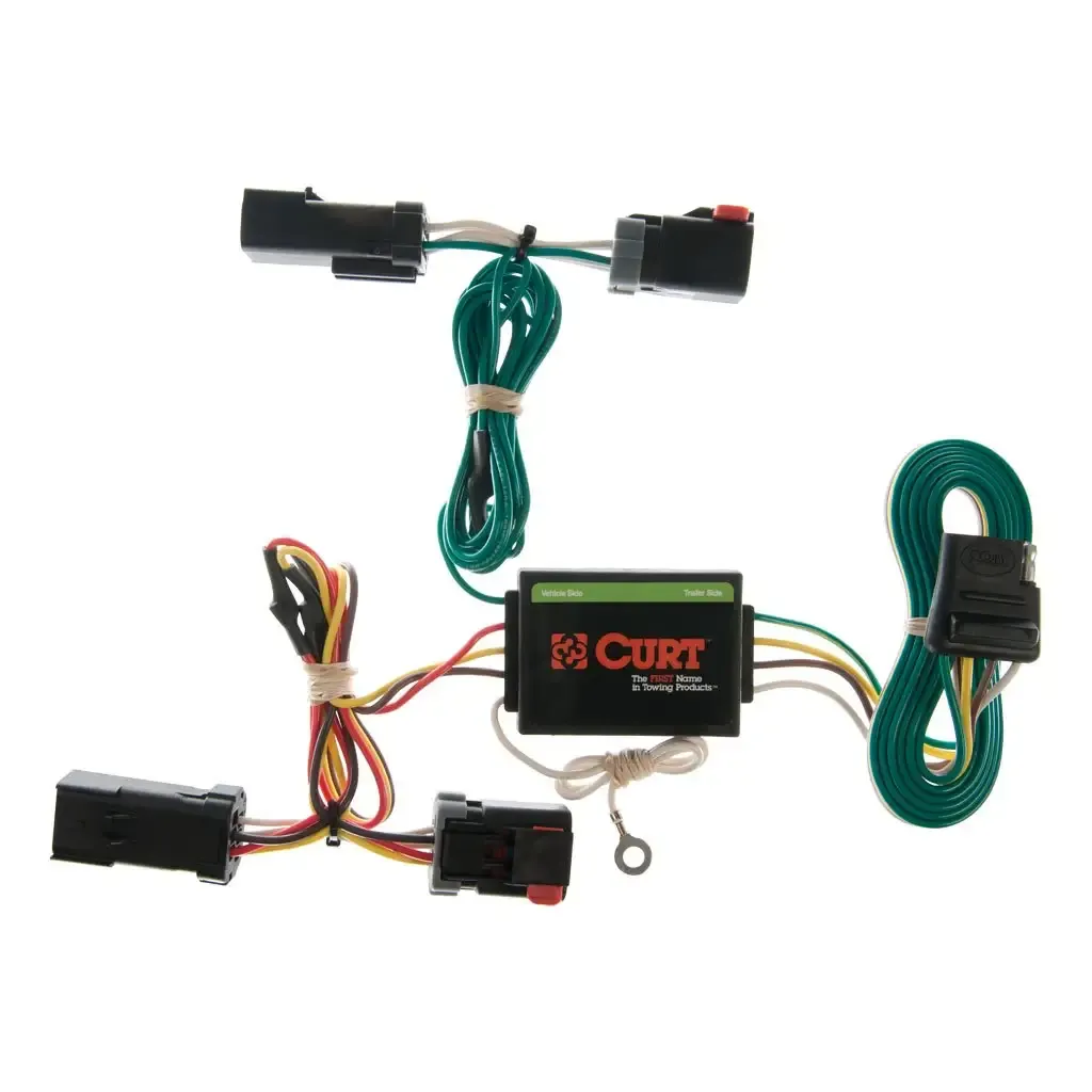 Custom Wiring Harness, 4-Way Flat Output, Select Jeep Liberty Custom Wiring Harness, 4-Way Flat Output, Select Jeep Liberty