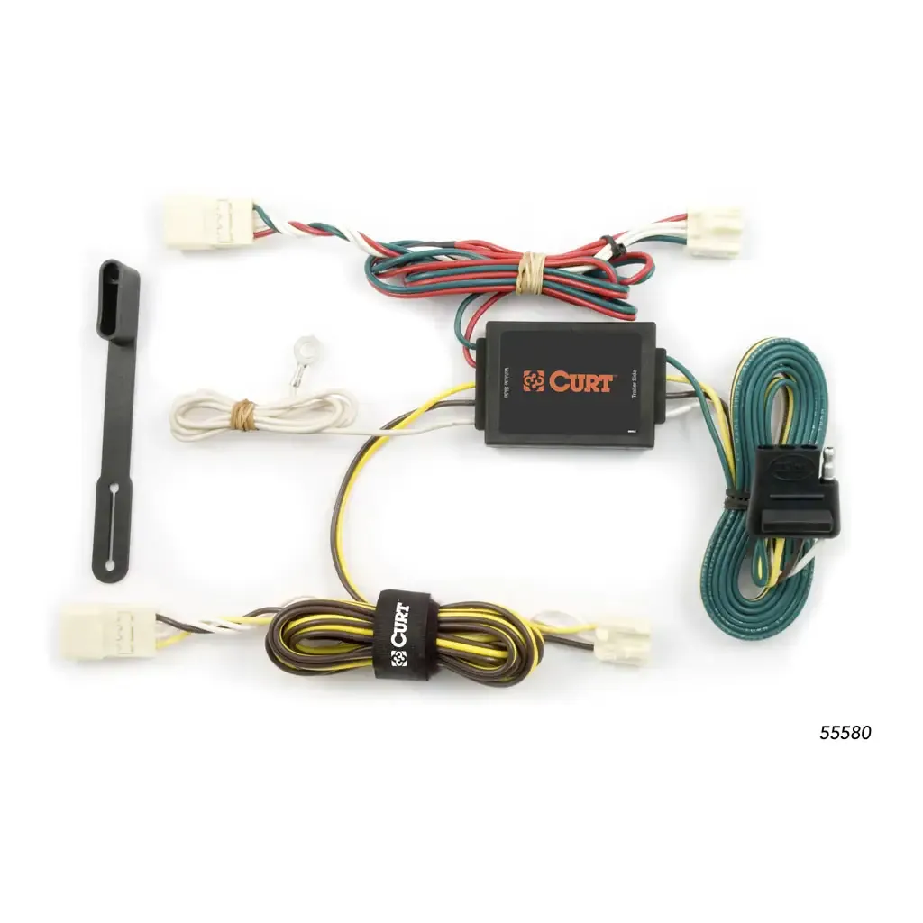 Custom Wiring Harness, 4-Way Flat Output, Select Toyota Sienna Custom Wiring Harness, 4-Way Flat Output, Select Toyota Sienna