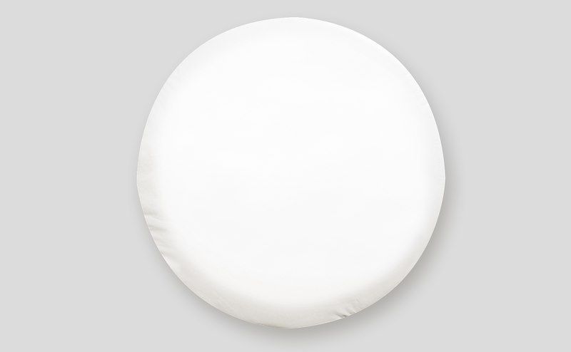 Adco 1751 Spare Tire Cover; Fits 34 Inch Diameter Tires; Plain; Polar White; Vin
