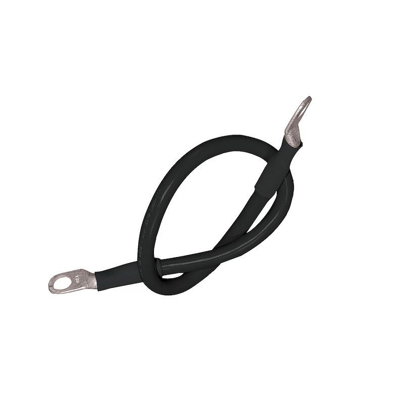 Ancor 189134 Battery Cable; Marine Grade®; Eyelet Terminal; Black Negative; Tinn