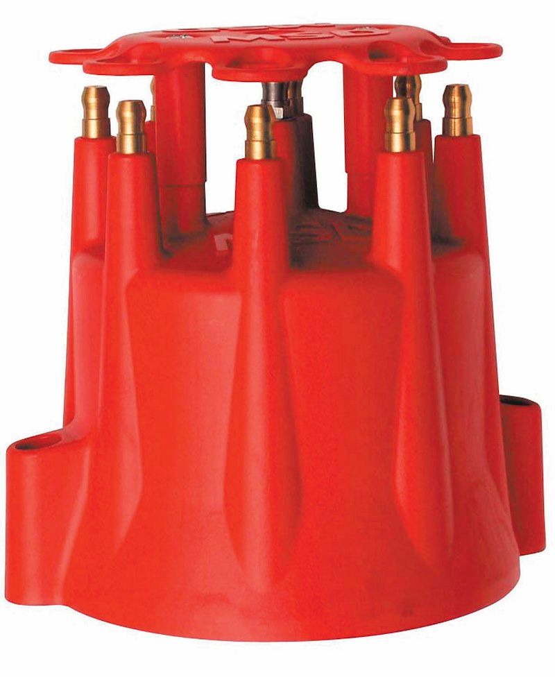 MSD Ignition 8565 Distributor Cap; For Use With GM Marine V8 Engines; With Wire MSD Ignition 8565 Distributor Cap; For Use With GM Marine V8 Engines; With Wire