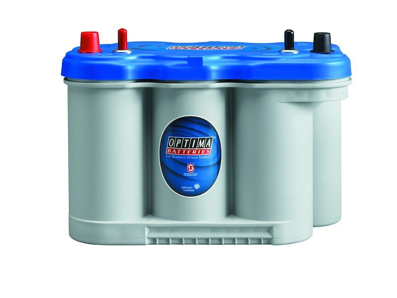 Optima Battery 8027-127 Battery; BLUETOP ®; D27M BCI Group Number; Marine Deep C