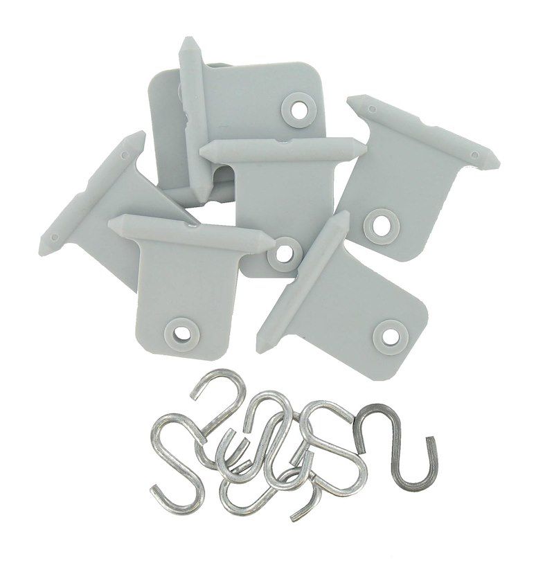 Valterra A77040 Awning Hanger; Use With Utility Roller Bar; Set of 6; Gray; With Valterra A77040 Awning Hanger; Use With Utility Roller Bar; Set of 6; Gray; With