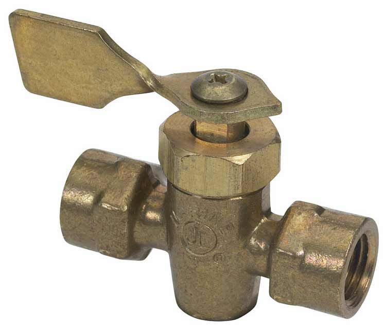 Moeller Marine Products 033300-10 Shut Off Valve; Straight Angle; 1/4 Inch NPT F Moeller Marine Products 033300-10 Shut Off Valve; Straight Angle; 1/4 Inch NPT F