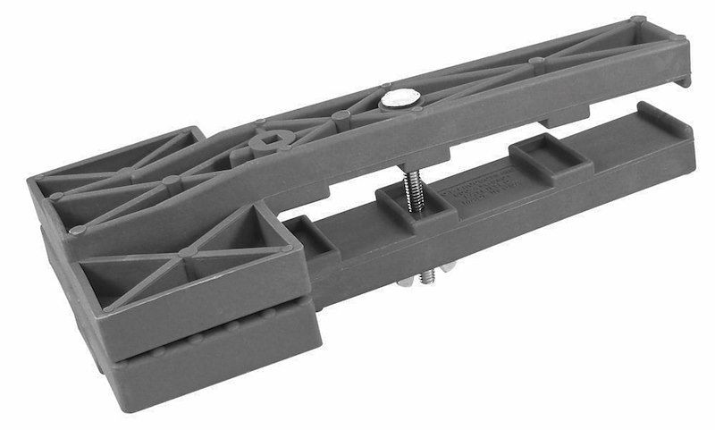 Valterra A10252 Awning Fabric Clamp; Gray; Set of 2