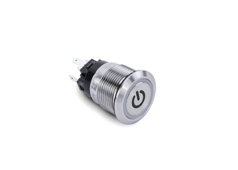 Sierra Marine AV10060R Push Button Switch; Marine Series; Latching On/ Off Switc