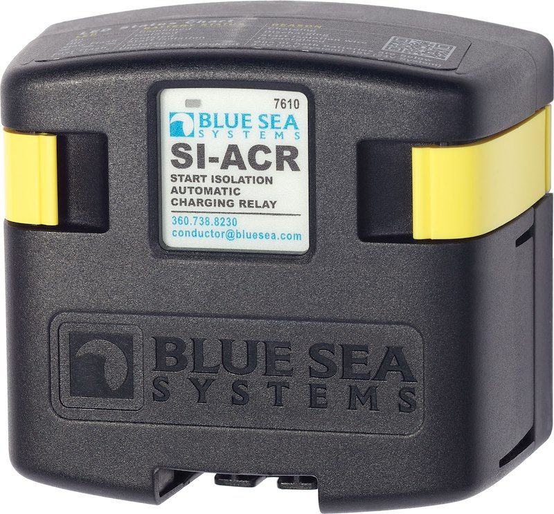 Blue Sea 7610-BSS Battery Voltage Sensing Relay; 12/24 Volts DC; 120 Amps Contin