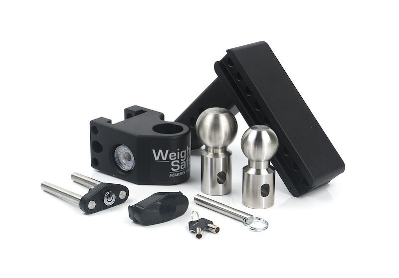 Weigh Safe SWS6-2 Trailer Hitch Ball Mount; Fits 2 Inch Receiver; 12500 Gross Tr