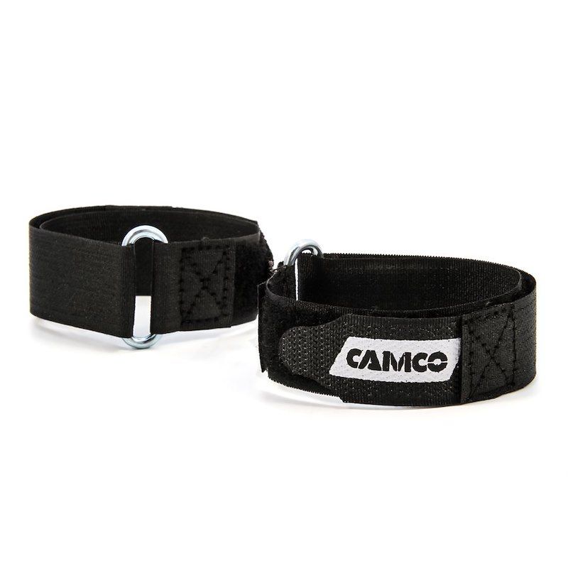 Camco 42503 Awning Arm Safety Strap; Set of 2 Velcro ® Straps; 12 Inch Length; W
