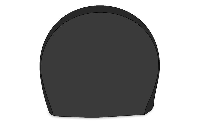 Adco 3973 Tire Cover; Single Tire Cover; Fits 27 Inch To 29 Inch Diameter Tires;