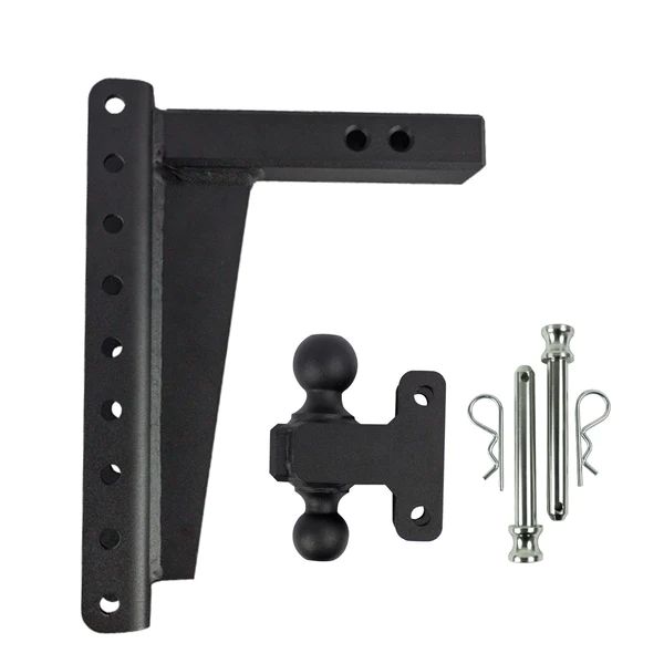 Bulletproof Hitches HD2012 Trailer Hitch Ball Mount; For 2 Inch Receiver; Lockab