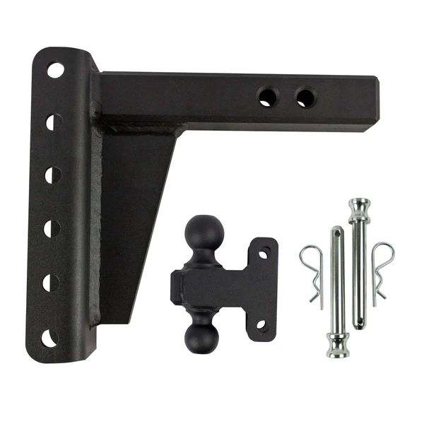 Bulletproof Hitches HD206 Trailer Hitch Ball Mount; For 2 Inch Receiver; Lockabl