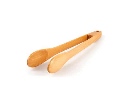 G S I Outdoors 46123 Kitchen Utensil; Rakau; Tong; Natural Oil; Beech Wood; 12 I
