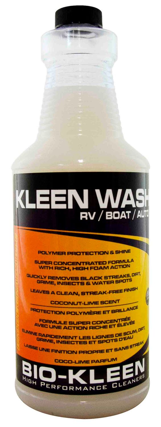 Bio-Kleen M02507 RV Wash; KLEEN WASH; For Removing Black Streaks/ Water Spots/ I