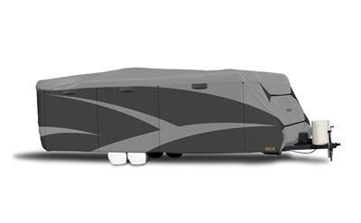 Adco 42238 Travel Trailer Cover; Designer SFS Aquashed ®; For Receiver Hitch Tra