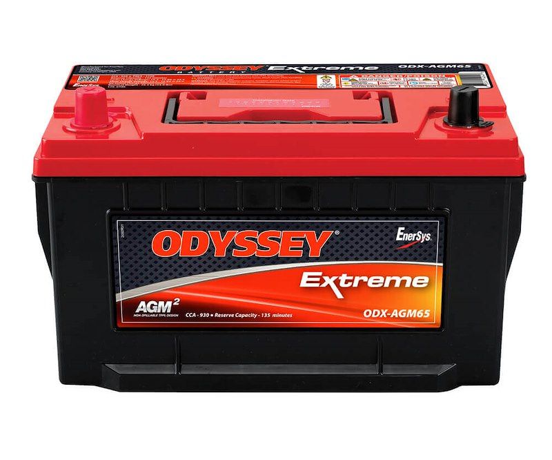 Odyssey Battery (O22) ODX-AGM65 Battery Extreme Series 65 Group Size 12 Volt Odyssey Battery (O22) ODX-AGM65 Battery Extreme Series 65 Group Size 12 Volt