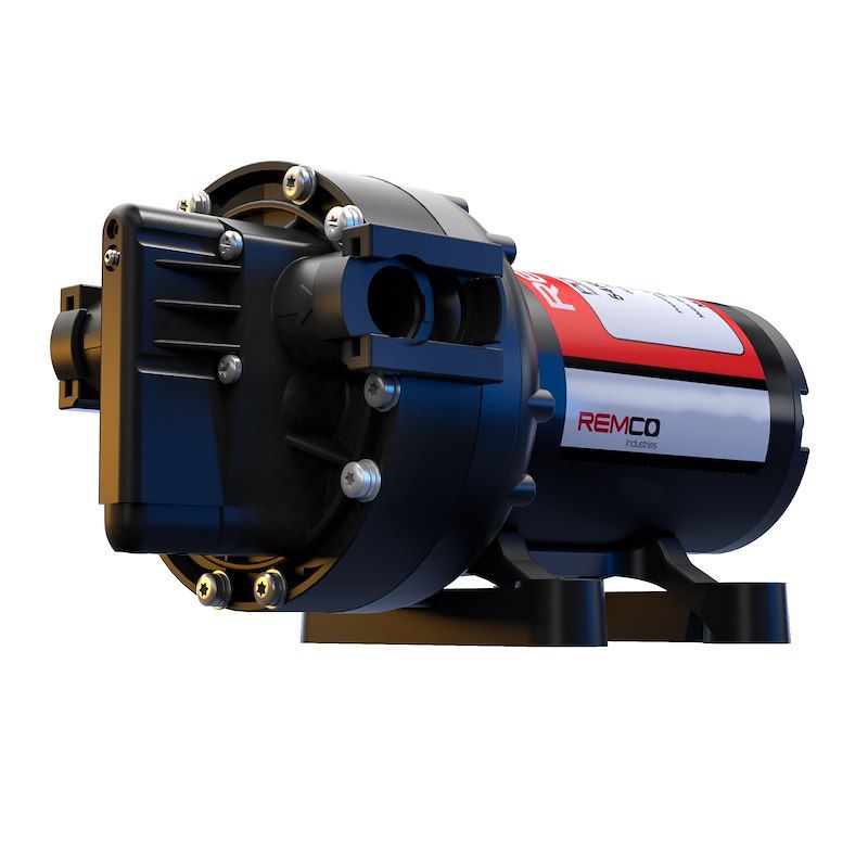 Remco 55REBEL-JRV Fresh Water Pump PowerRV Rebel Series Self-Priming (Up To 13 Remco 55REBEL-JRV Fresh Water Pump PowerRV Rebel Series Self-Priming (Up To 13