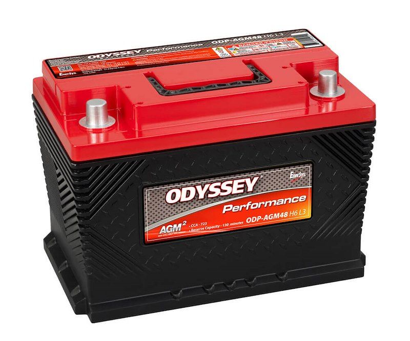 Odyssey Battery (O22) ODP-AGM48 Battery Performance Series 48 BCI Group Size 12 Odyssey Battery (O22) ODP-AGM48 Battery Performance Series 48 BCI Group Size 12