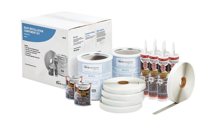 Dicor Corp. (D6J) 601-CK Roof Installation Kit Roof Membrane Not Included