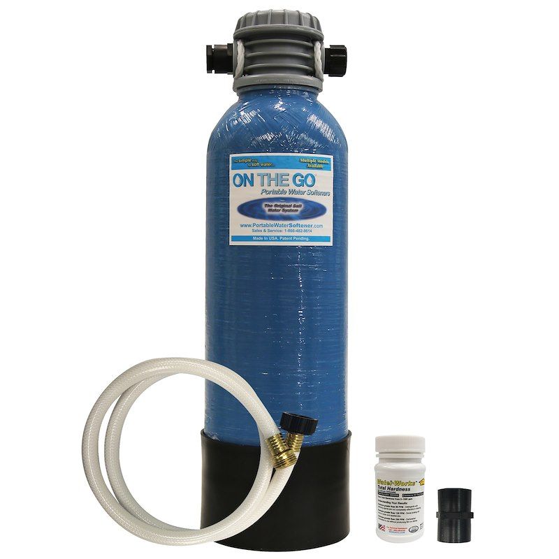 On The Go (O6B) OTG3-NTP-3M Water Softener Single Tank Portable 8000 Grain