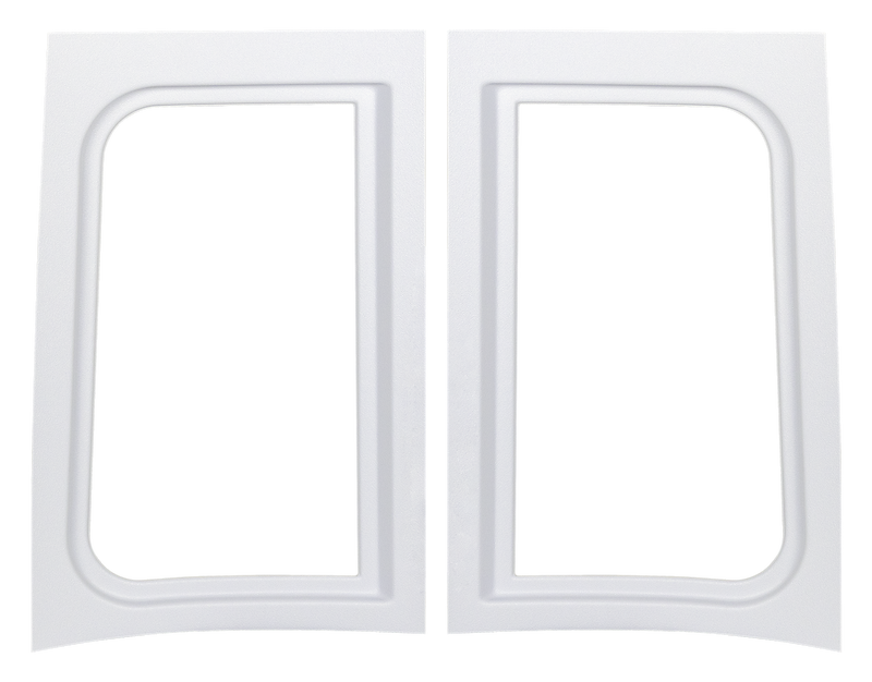 Icon (I6S) 15449 Window Trim White ABS Plastic With Trimming Icon (I6S) 15449 Window Trim White ABS Plastic With Trimming