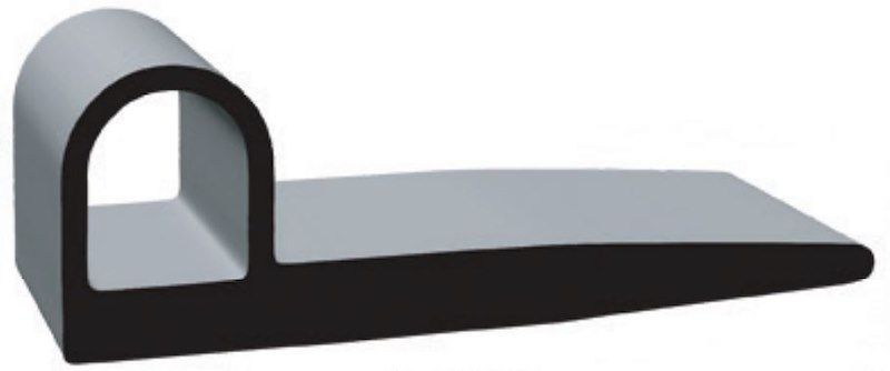 Clean Seal (C6P) 2452ST-50 Door Window Channel Seal P-Type Clean Seal (C6P) 2452ST-50 Door Window Channel Seal P-Type