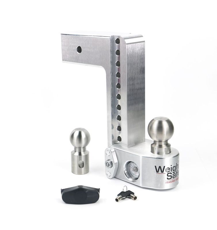 Weigh Safe (WSF) WS10-3 Trailer Hitch Ball Mount Fits 3 Inch Receiver