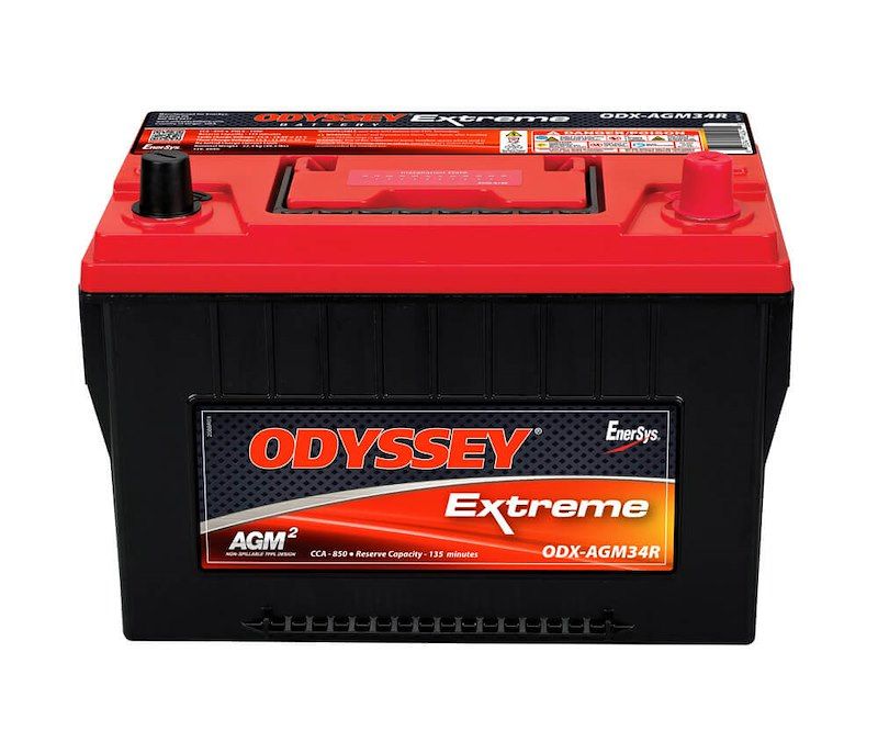 Odyssey Battery (O22) ODX-AGM34R Odyssey Battery Extreme Series 34 Group Size Odyssey Battery (O22) ODX-AGM34R Odyssey Battery Extreme Series 34 Group Size