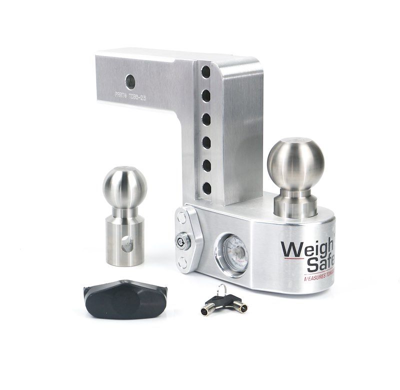 Weigh Safe (WSF) WS6-2.5 Trailer Hitch Ball Mount Fits 2-1/2 Inch Receiver Weigh Safe (WSF) WS6-2.5 Trailer Hitch Ball Mount Fits 2-1/2 Inch Receiver