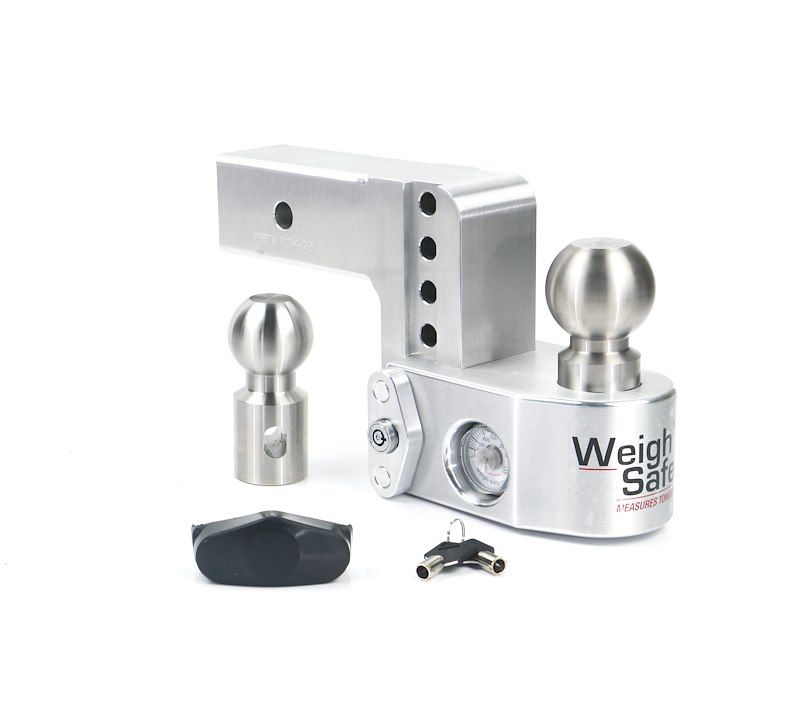 Weigh Safe (WSF) WS4-2.5 Trailer Hitch Ball Mount Fits 2-1/2 Inch Receiver Weigh Safe (WSF) WS4-2.5 Trailer Hitch Ball Mount Fits 2-1/2 Inch Receiver