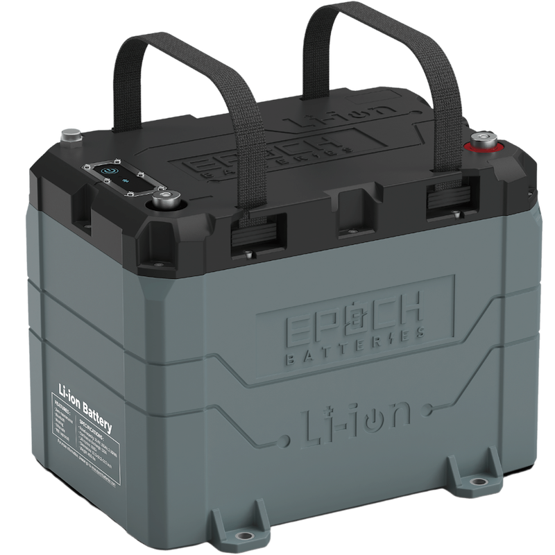 Epoch (EPO) B1250B Battery 12.8 Volt Threaded Stud Top Terminal Epoch (EPO) B1250B Battery 12.8 Volt Threaded Stud Top Terminal