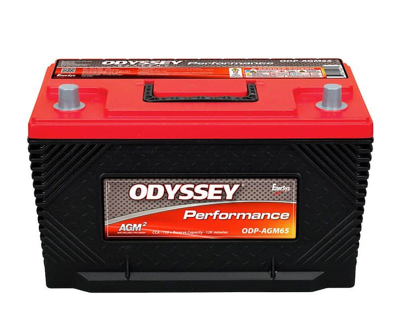 Odyssey Battery (O22) ODP-AGM65 Battery Performance Series 65 BCI Group Size 12